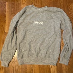 ILYSB lonely ghost crewneck